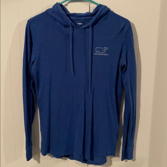 Vineyard Vines XS Shirt Curved Hem Tunic Hoodie - Picture 2 of 11